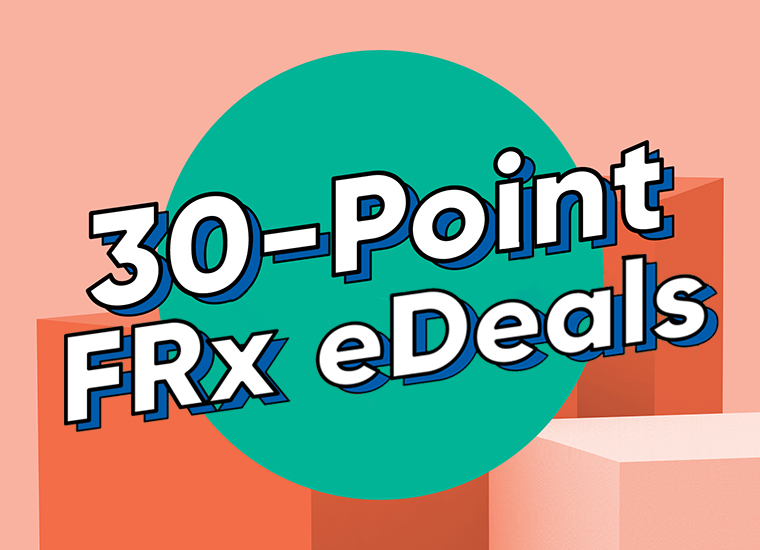 Exclusive 30-point eDeals for you!